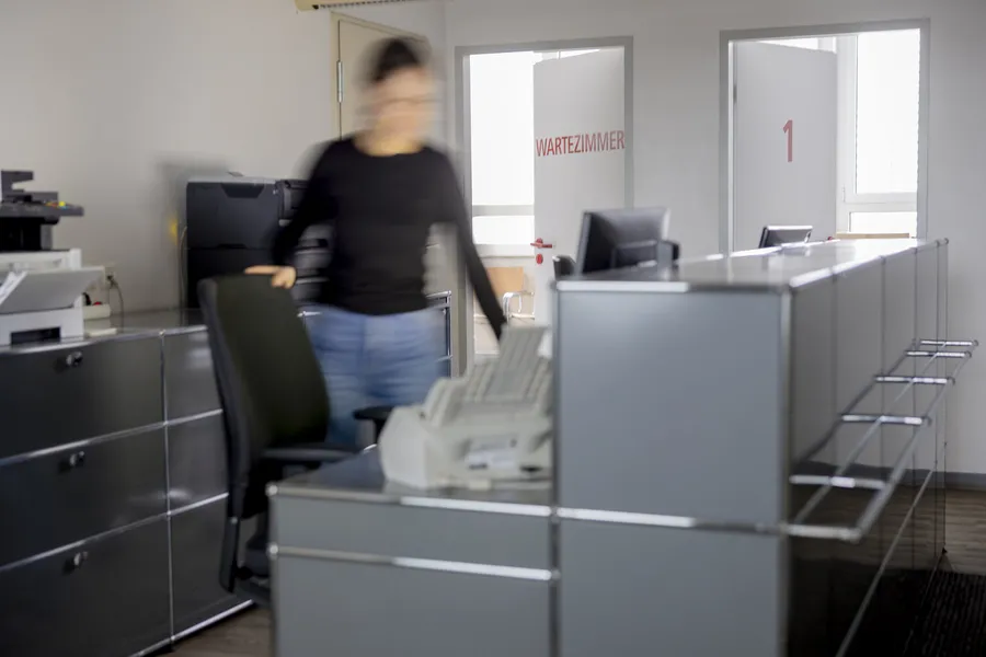 Empfangsbereich HNO Zentrum Mülheim